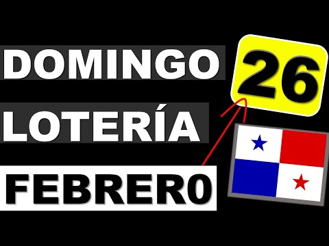 Resultados Sorteo Loteria Domingo 26 de Febrero 2023 Loteria Nacional de Panama Dominical de Hoy