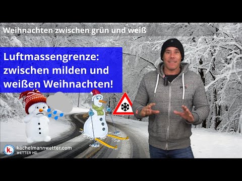 Weiße Weihnachten - passen sich die Wettermodelle langsam an?