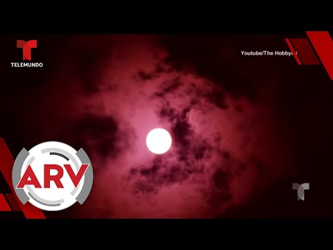 Eclipse de Luna de Fresa: Cuándo y dónde se podrá ver el fenómeno | Al Rojo Vivo | Telemundo