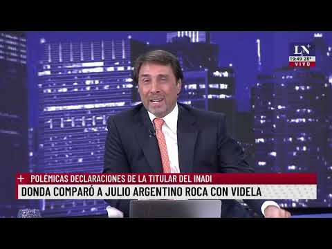 Donda comparó a Julio Argentino Roca con Videla. Polémicas declaraciones de la titular del Inadi