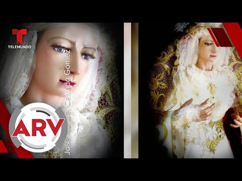 Surge la Virgen del Confinamiento en honor a las víctimas del COVID-19 | Al Rojo Vivo | Telemundo
