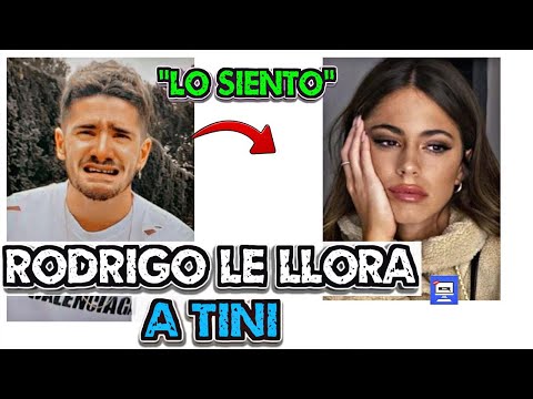 Rodrigo De Paul rompe en llanto por Tini Stoessel