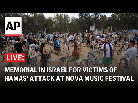 Oct. 7 anniversary LIVE: Memorial for victims of Hamas’ attack at Nova Music Festival