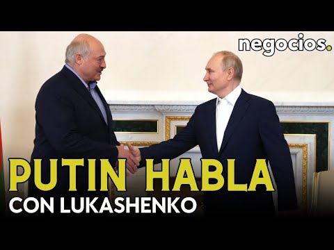 Putin habla con Lukashenko, el presidente de Bielorrusia, tras la muerte de Prigozhin