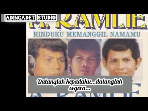 Rinduku Memanggil Namamu A.ramlie Minus one