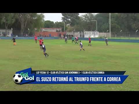 San Jerónimo 3 - 1 Correa, 12ª fecha Torneo Apertura 2024 1ª División LCF