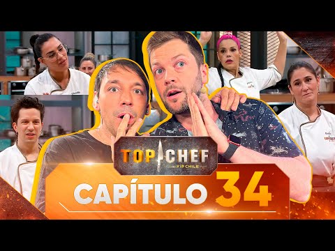 TOP CHEF VIP CHILE ? CAPÍTULO 34  REACT con Gallina y Pipe Sánchez