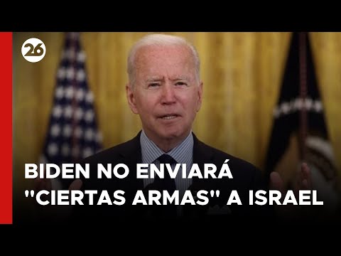 EEUU | Biden no enviará ciertas armas a Israel