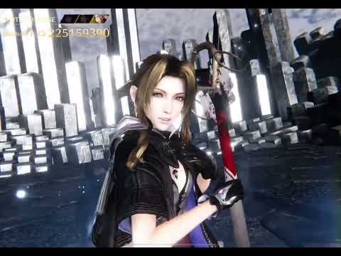 【FF7EC】 第16回ギルドバトル STG5 44% ユフィ（魔法）・ティファ（物理） 召喚＋アクセル2回撃ち