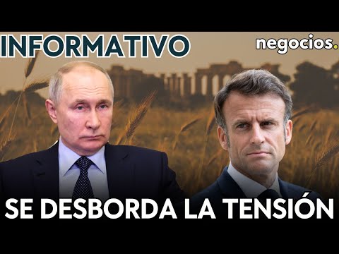 INFORMATIVO: se desborda la tensión entre Rusia y Francia, Biden reprende a Macron y la OTAN alarma