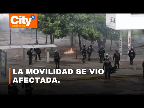 Jornada de disturbios frente a la Universidad Nacional | CityTv
