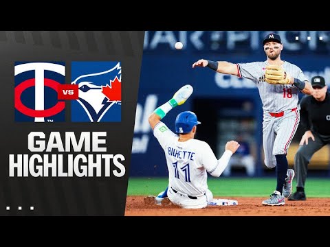 Twins vs. Blue Jays Game Highlights (8/25/25) | MLB Highlights