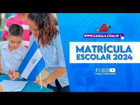 MINED lanza proceso de matrícula para el Ciclo Escolar 2024 en Nicaragua