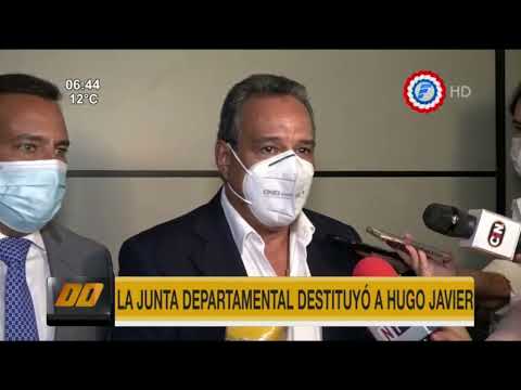 Junta Departamental de Central destituyó a Hugo Javier