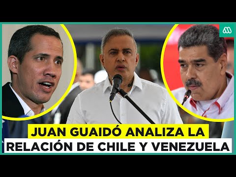 Sigue siendo una dictadura, siguen torturando: Guaidó habla de Venezuela y su relación con Chile