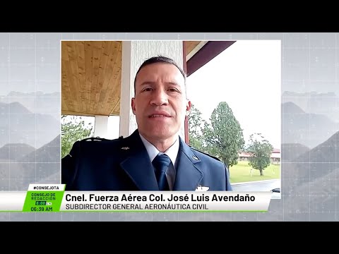 Entrevista al Coronel (FAC) José Luis Avendaño, Subdirector General Aeronáutica Civil