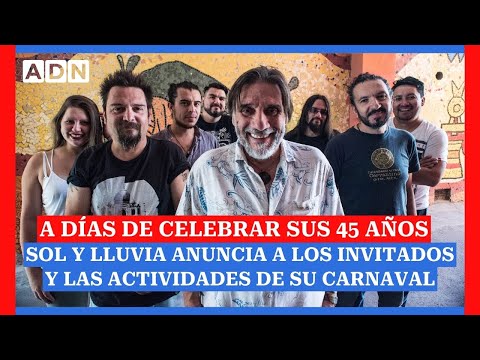 A días de celebrar sus 45 años Sol y Lluvia anuncia a los invitados y las actividades de su carnaval