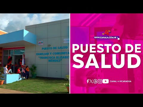 MINSA inaugura puesto de salud familiar y comunitario en el barrio Villa Jerusalén de Managua