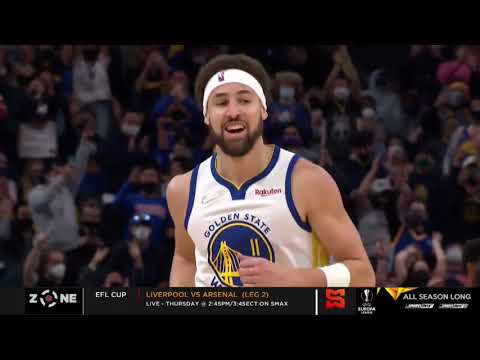Klay Thompson plays his first NBA game since 2019! | SportsMax Zone