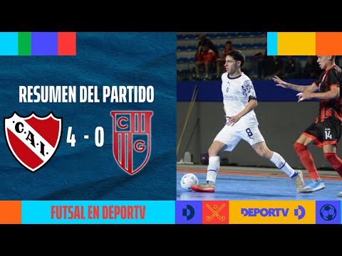 Independiente 4-0 Glorias - RESUMEN - Primera División A Futsal AFA 2024 Masculino