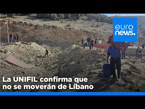 UNIFIL confirma a 'Euronews': No abandonaremos nuestras posiciones en Líbano