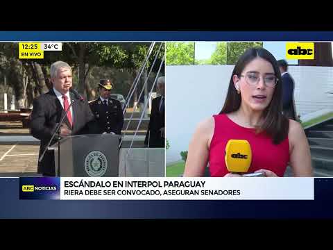 Escándalo en interpol Paraguay