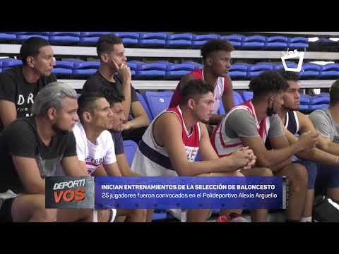 DEPORTIVOS || Inician entrenamientos de la selección nacional de baloncesto