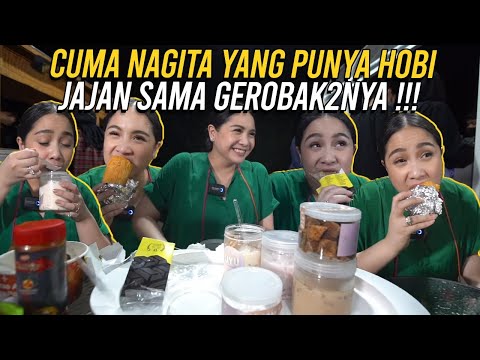 WOW!! INI ISENGNYA NAGITA!!KUMPULIN JAJANAN DARI BANDUNG SAMPAI SEMARANG KE ANDARA...