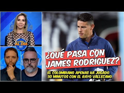 Piden PACIENCIA para James Rodríguez en Rayo Vallecano. Ha jugado apenas 30 minutos | La Liga Al Día