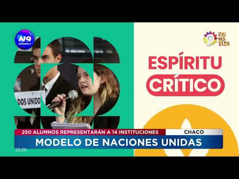 CHACO: Encuentro de Modelo de Naciones Unidas - NOTICIERO 9