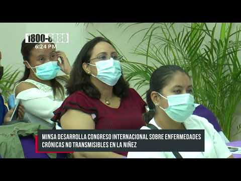 Desarrollan en Nicaragua congreso internacional sobre enfermedades crónicas en la niñez