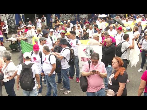 Resumen de las marchas programadas por los sindicatos  - Teleantioquia Noticias