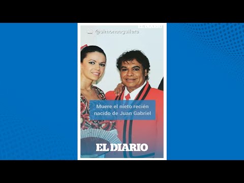 Así despiden al nieto recién nacido de Juan Gabriel | El Diario