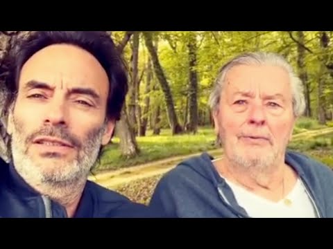 Alain Delon : Anthony vient de poser ses valises à Douchy, pour veiller sur son père très malade