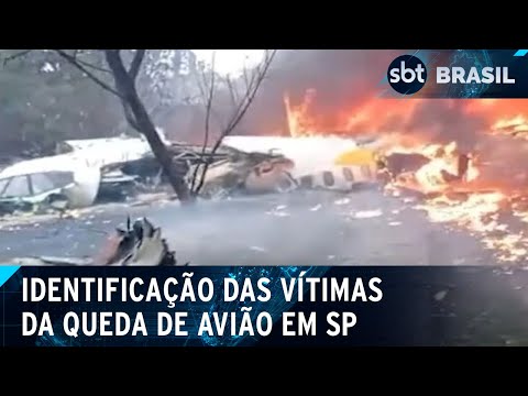 IML de São Paulo vai atuar na identificação das vítimas que estavam em avião | SBT Brasil (09/08/24)