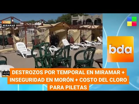 Inseguridad en Morón + Temporal y destrozos en Miramar #BDA | Programa completo (10/01/24)
