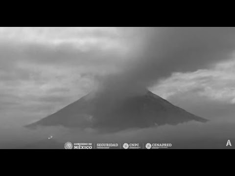 #POPOCATÉPETL | Anda de poderoso El gran #Volcán #EnVivo