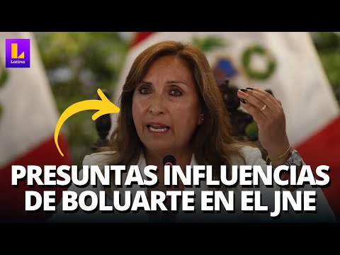 Dina Boluarte es acusada de ordenar acuerdos irregulares con el Jurado Nacional de Elecciones (JNE)