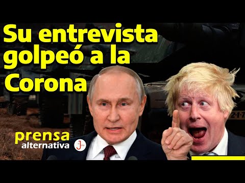 Putin y Carlson hacen chillar a Boris Johnson