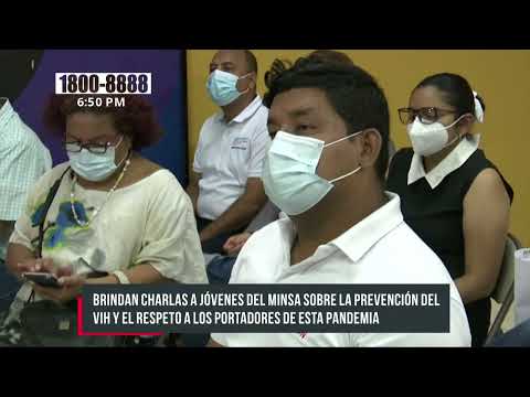 MINSA brinda charlas a jóvenes sobre la prevención del VIH en Nicaragua