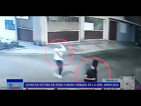 Trujillo: joven es víctima de robo a mano armada en la Urb. Arboleda