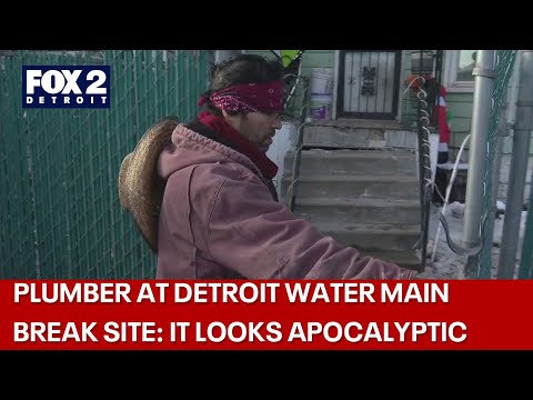 Recovery underway in SW Detroit after water main break, flood