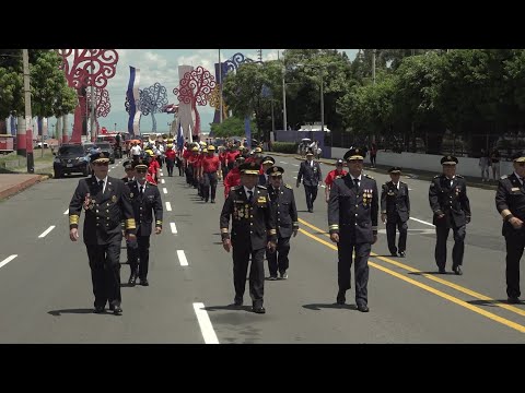 Benemérito Cuerpo de Bomberos de Managua celebra 87 años de fundación