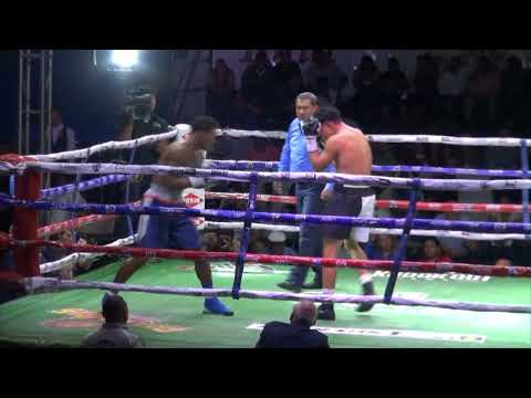Harvin Aguirre (Nic)  G TKO 3R vs Josue Alvarado (Pan) - All Star Boxing