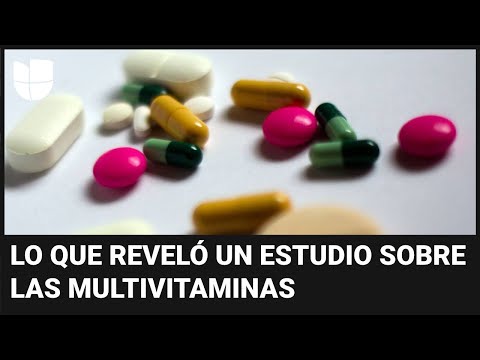 ¿Tomas multivitaminas para estar más saludable? Este revelador estudio te puede sorprender