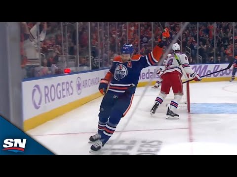 Oilers Leon Draisaitl And Connor McDavid Team Up For Gorgeous Goal vs. Rangers