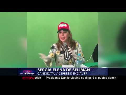 Sergia Elena de Séliman dice Margarita Cedeño presenta encuestas de escritorios o de gabinete