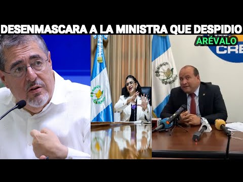 CRISTIAN ALVAREZ DESENMASCARA A LA MINISTRA QUE D3SPIDIO BERNARDO ARÉVALO, GUATEMALA.