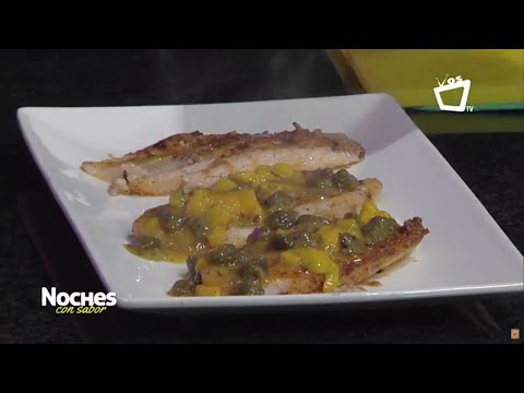 Filete de pescado en salsa de alcaparras || NOCHES CON SABOR