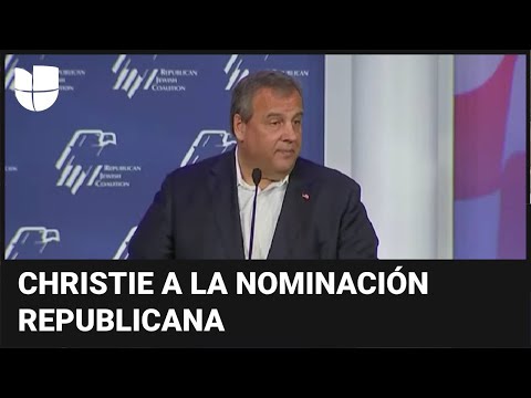 Chris Christie lanza su candidatura a la nominación presidencial republicana: ya son 13 candidatos